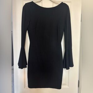 Lulu’s black cocktail dress